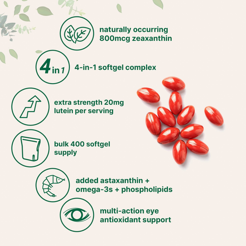 Rovera Lutein & Zeaxanthin Softgels